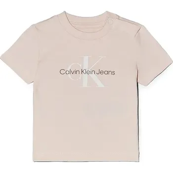 Dětské tričko Calvin Klein Jeans IN0IN00001.PPYA růžová 03X, vel. 74