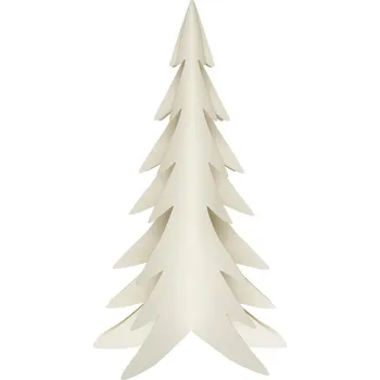 Vánoční dekorace Papírový vánoční stromek Ib Laursen V.35 cm bílý