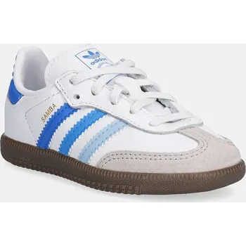 Pánské tenisky Sneakers boty adidas Originals SAMBA OG modrá barva, JP5495 55X, EUR 23.5