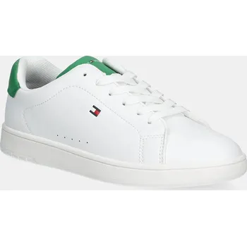 Chlapecká obuv Dětské sneakers boty Tommy Hilfiger T3X9.33848 zelená 77X, EUR 37