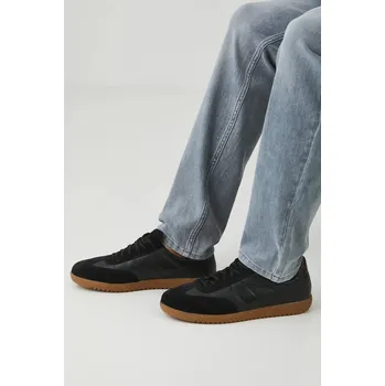 Pánské tenisky Kožené sneakers boty Medicine černá barva RS25.OBM303 99X, EUR 44