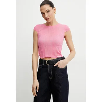 Pánské tričko Tričko Pinko růžová barva, 104773 A1ND 104773.A1ND 30X, vel. S