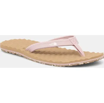 Dámské žabky Žabky The North Face BASE CAMP MINI II dámské, béžová barva, na plochém podpatku, NF0A47ABCKO1 08X, EUR 38