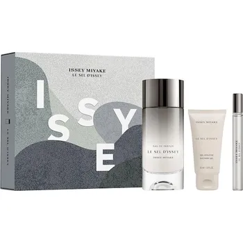 Kosmetická sada Issey-Miyake Panske-vune Le-Sel-dIsseyDárková sada Eau de Parfum Spray 100 ml + Travel 10 Shower Gel 50 1 Stk. (2&nbsp;320,00 Kč / 1 ks.)