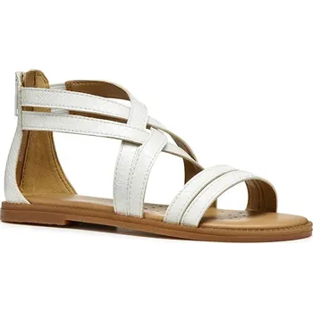 Dívčí sandály Dětské sandály Geox KARLY bílá barva, J4535F.00004 J4535F.00004.36.41 00X, EUR 36