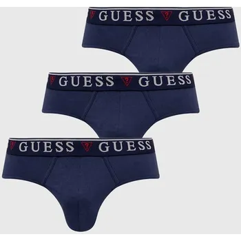 Boxerky Spodní prádlo Guess BRIAN 3-pack U97G00.K6YW1 námořnická modř 59A, vel. S