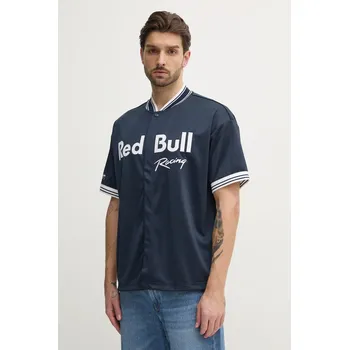 Pánská košile Košile Red Bull Racing x Pepe Jeans RBR SPORTS JERSEY RM540014 námořnická modř 59X, vel. M