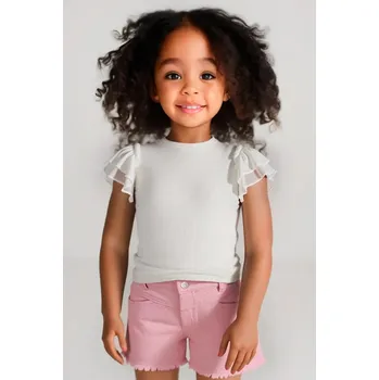 Chlapecké kraťasy Dětské bavlněné šortky Mayoral 3205.6J.Mini.PPYA růžová 30X, vel. 116