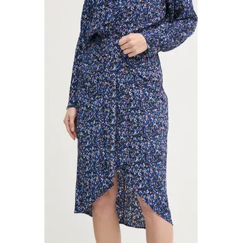 Dámská sukně Sukně Pepe Jeans ALITHA modrá barva, mini, PL901173 57X, vel. XS