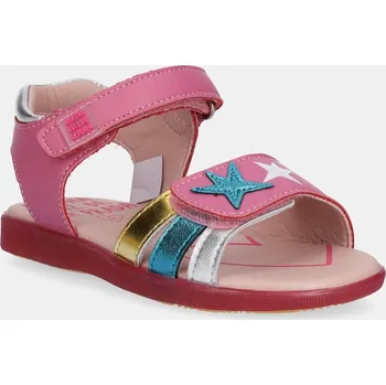 Dívčí sandály Dětské kožené sandály Agatha Ruiz de la Prada 252960.24.27 růžová 42X, EUR 27