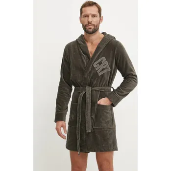 Dámské noční prádlo Bavlněný župan CR7 Cristiano Ronaldo 8740.93.411 šedá 90Y, vel. L