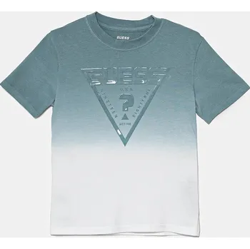 Dětské bavlněné tričko Guess L5GI27.I3Z14.PPYA modrá 55X, vel. 105-112