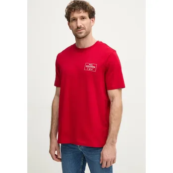Pánské tričko Bavlněné tričko Tommy Hilfiger MW0MW37454 červená 33X, vel. XL