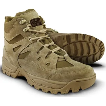 Lovecká obuv KOMBAT Boty RANGER COYOTE velikost: 11 + Impregnace HYDROFOBIC ACTIVE OUTDOOR v tubě 75ml