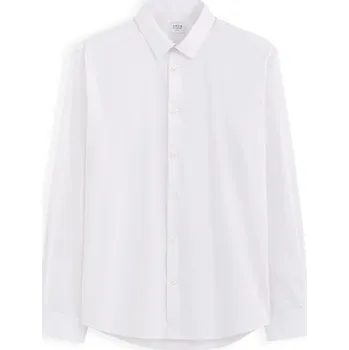 Pánská košile Celio Košile slim Masantal1 1049665 Smetanová S