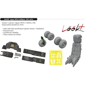 Plastikový model Eduard 1/48 Jaguar GR.1A LööKplus (AIRFIX)