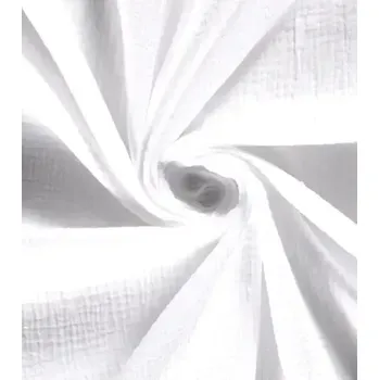 Látka metráž mušelín plenkovina bílá | RTex