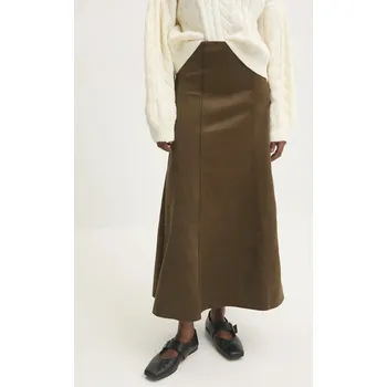 Dámská sukně Sukně Answear.LAB sng.51.tos zelená 87X, vel. M