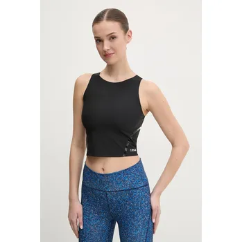 Tréninkový top Casall Sculpture černá barva, 25004 99X, vel. S