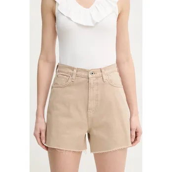 Dámská móda Džínové šortky Pepe Jeans A-LINE SHORT UHW RACHEL PL801112YH9 béžová 80X, vel. 27