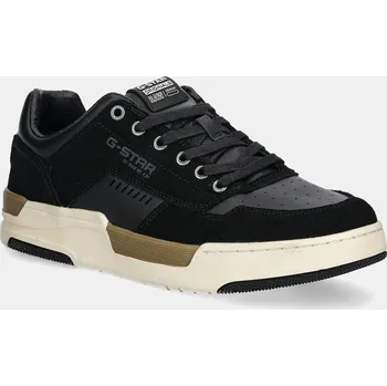 Pánské tenisky Kožené tenisky G-Star RINE BSC M černá barva, D27381.990 99X, EUR 41