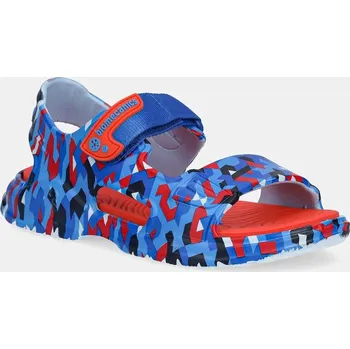 Dívčí sandály Dětské sandály Biomecanics modrá barva, 252295 55X, EUR 34