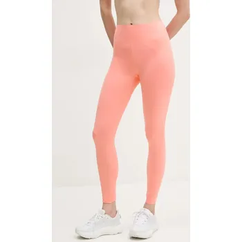 Dámské legíny Tréninkové legíny Calvin Klein Performance oranžová barva, hladké, LVGWS5L606 24X, vel. M