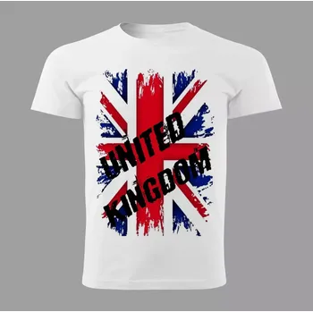 Pánské tričko tričko s vlajkou ANGLIE 128