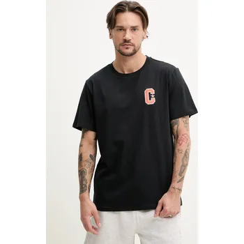 Bavlněné tričko Converse 10027362.A01 černá 99X, vel. M