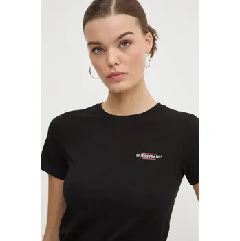 Pánské tričko Tričko Guess Jeans W4YI02.J1314 černá 99X, vel. M