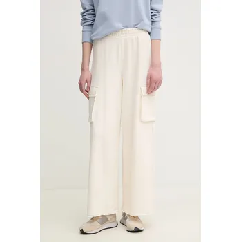 Bavlněné tepláky Dkny DJ5P3068 béžová 01X, vel. XL