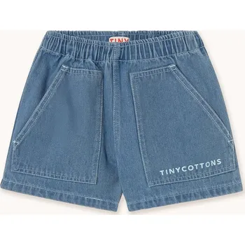 Dětské bavlněné šortky Tinycottons GRAPHIC DENIM SHORT SS25.242 modrá 05X, vel. 140