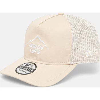 Kšiltovka Bavlněná baseballová čepice New Era 60595149 béžová 01X, vel. ONE SIZE