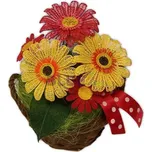 Květinový košíček KYT19012-cervzlu…