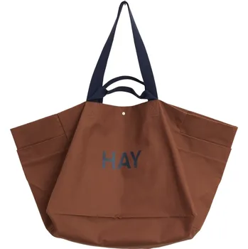 HAY Látková taška Weekend, Large, Milk Chocolate