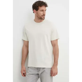 Pánské tričko Bavlněné tričko Pepe Jeans Connor PM509206 béžová 01X, vel. XL
