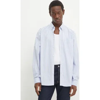 Pánská košile Bavlněná košile Les Deux LDM410206 modrá 05A, vel. S