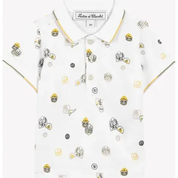 Dětská bavlněná polokošile Tartine et Chocolat CA11121.67.74 zelená 97X, vel. 74