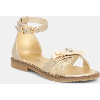 Dívčí sandály Dětské sandály Tommy Hilfiger zlatá barva, T4A2-33943 T4A2.33943 10Y, EUR 30
