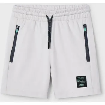 Chlapecké kraťasy Dětské kraťasy Mayoral šedá barva, 3224 3224.5F.Mini.PPYA 09X, vel. 104