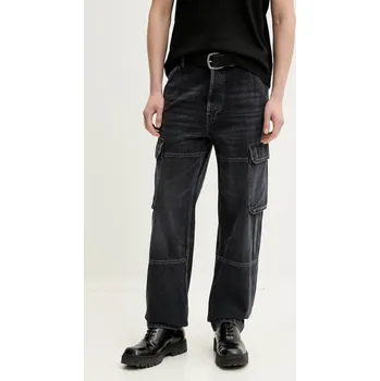 Pánské džíny Džíny Diesel D-UTY-CARGO L.32 TROUSERS A16290.007Z9 černá 99J, vel. 30/32