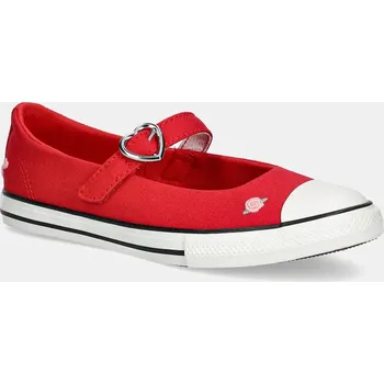 Chlapecké tenisky Dětské tenisky Converse Chuck Taylor All Star Dainty Mary Jane červená barva, A12731C 33X, EUR 27