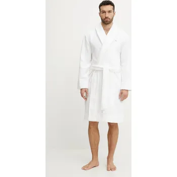 Dámský župan Bavlněný župan Calvin Klein Underwear LV00NM2819 bílá 00X, vel. L/XL