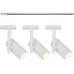 Nordlux Sada tří bodových světel a kolejnice Jerome, bílá