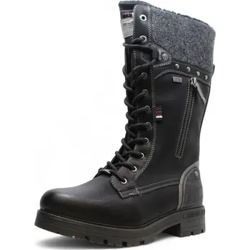 Dámská zimní obuv DÁMSKÉ KOTNÍKOVÉ BOTY MUSTANG 15M0042006 ČERNÁ Barva: Černá, Velikost: 38