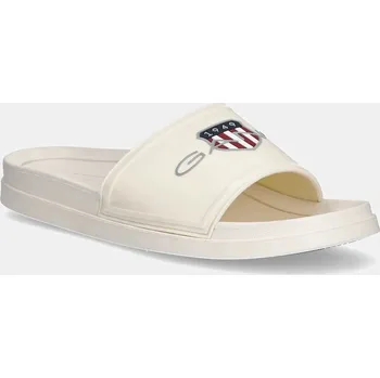 Dámské pantofle Pantofle Gant Pierbay pánské, béžová barva, 30639894.G29 01X, EUR 40