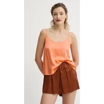 Dámská halenka Halenka American Vintage VOO07BE25 oranžová 22X, vel. S