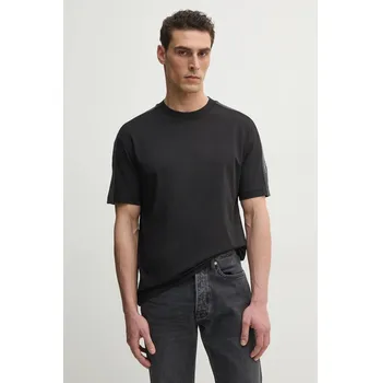 Bavlněné tričko Calvin Klein Jeans J30J327237 černá 99X, vel. M