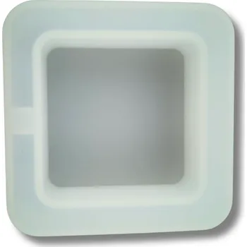 Silikonová forma čtvercový popelník s oblými rohy 90 x 90 x 30 mm