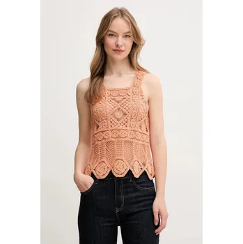 Top Pepe Jeans OLIVE PL702291 oranžová 22X, vel. XS